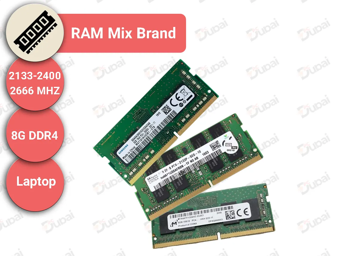 رم لپ تاپ DDR4 8Gb بسته 10 عدد  